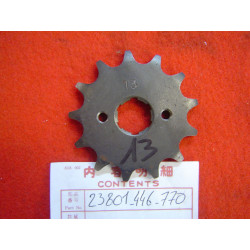 Pignon sortie boîte 13 dents Honda XR200 84-01 | Réf. 23801-446-770