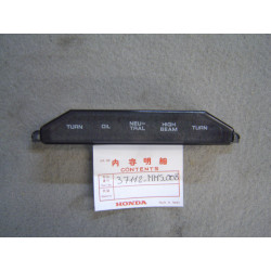 Lentille fumée voyants tableau de bord Honda CBR1000 87-88