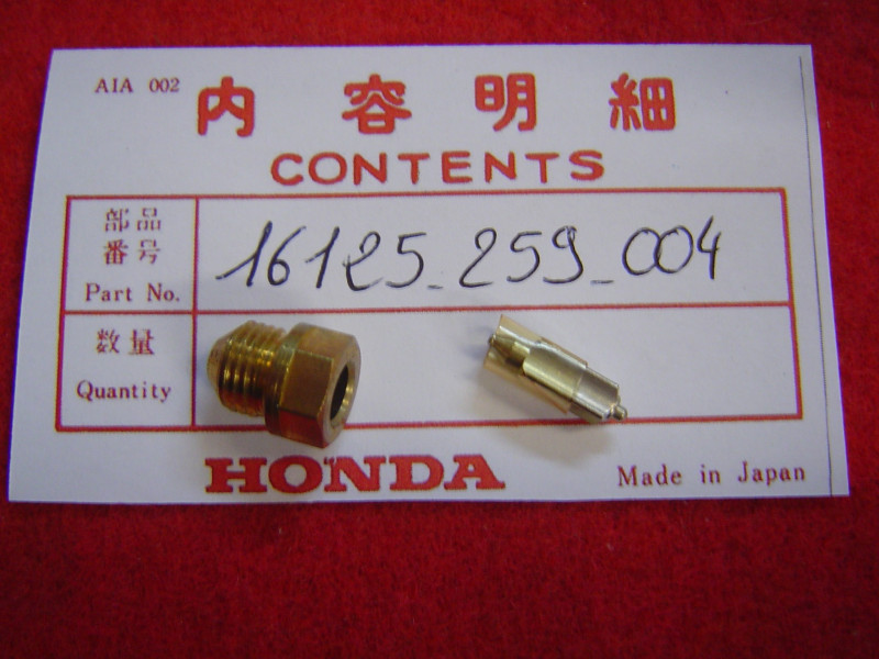 Kit pointeau puits joint carburateur Honda – Réf. 16125259004