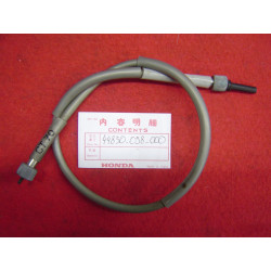 Câble compteur vitesse Honda ST70 70-79 gaine grise | Ref 44830098000