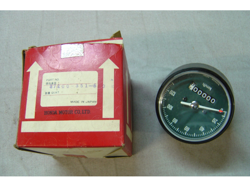 Compteur neuf Honda CB200 fond bleu - Réf. 37230354680