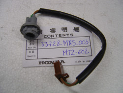 Faisceau avec porte ampoule eclairage de plaque de GL1500 88-95 idem 33728MT26