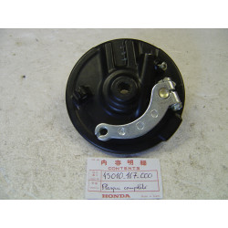 Flasque frein avant Honda MT50SA 80-81 axe cannelé biellette