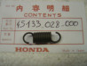 Ressort Mâchoires Frein Honda 45133-028-000