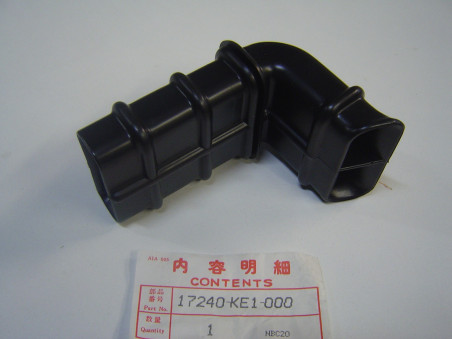 Conduit prise d'air boîte à air Honda MTX125 MTX200 | 17240KE1000