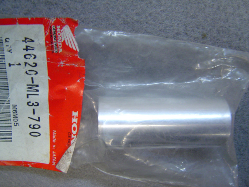 Entretoise roulements roue avant Honda XR600 CR125 CR250 CR500