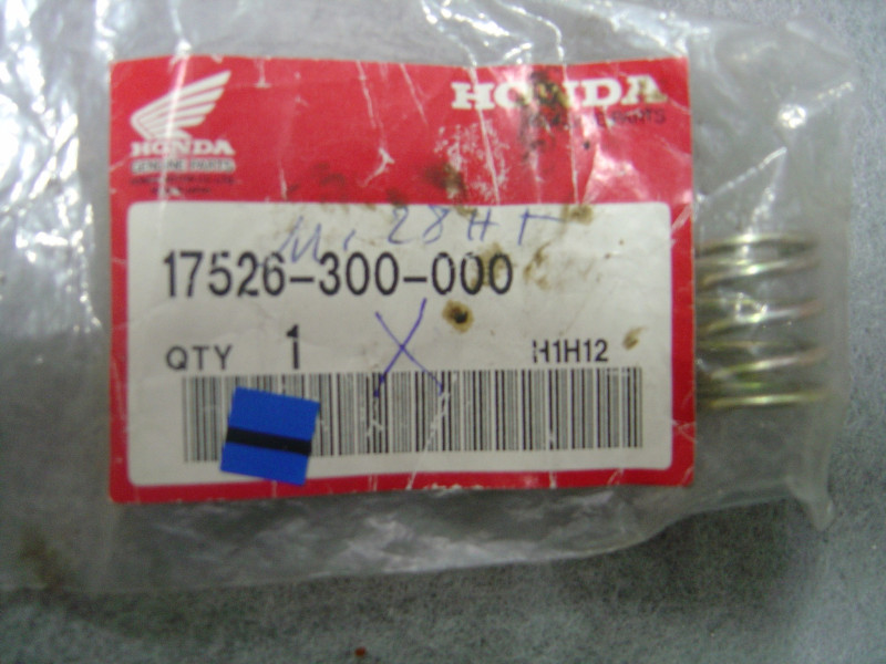 Ressort bouchon démontable Honda CB750 K0 - Réf. 17526300000