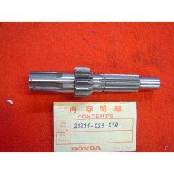 Arbre de boîte primaire 13 dents Honda S90 – Réf. 23211028010
