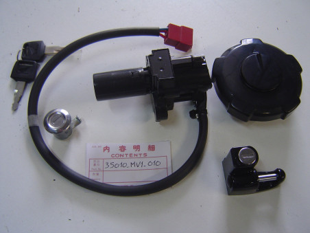 Ensemble Contacteur Clefs Serrure Honda XRV750 90-92 – Réf. 35010MV1010