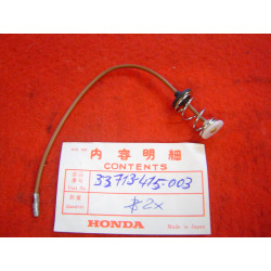 Faisceau ampoule éclairage plaque Honda CX500 CB750 | Réf. 33713-415-003