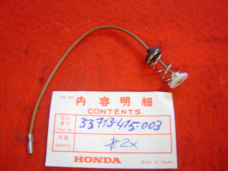 Faisceau ampoule éclairage plaque Honda CX500 CB750 | Réf. 33713-415-003