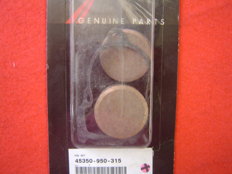 Plaquettes frein avant Honda FL250 CB125J CB125S3 - 45350950315