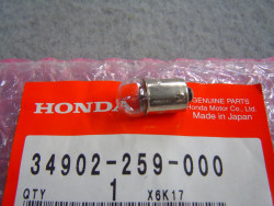 Ampoule témoin 12V 3.4W pour divers modèles HONDA 34902-259-000  34902-259-003