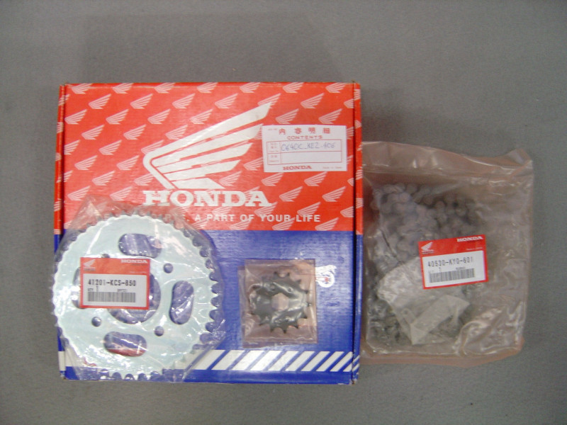 Kit Chaîne Honda 125CG BR - Référence 0640CKE2406