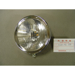 Optique phare 6V 15/15W Honda PX50 avec porte-ampoule