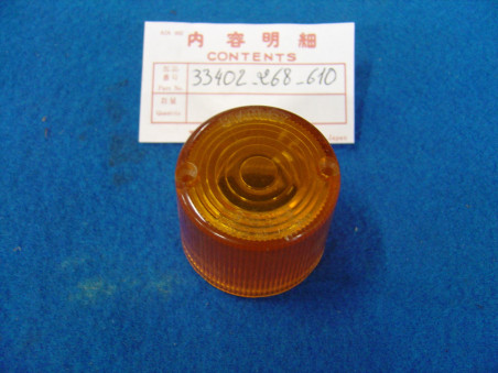 Cabochon clignotant Honda CB250-350-450 réf. 33402-268-610
