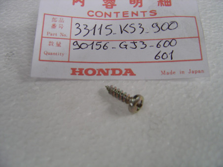 Vis montage phare clignotant Honda – Réf. 33115KS3900