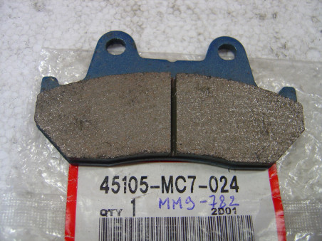 Plaquette frein avant Honda 45105-MC7-024 | Pièce moto