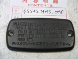 Couvercle du Maitre cylindre de frein AV de divers modèles honda 45513-MM5-016