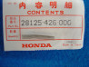 Ressort Galet Roue Libre Démarreur Honda CB650 VFR400 VTR250