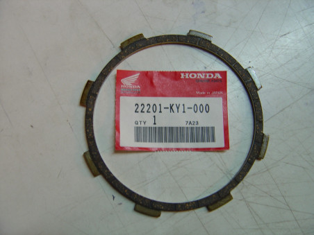 Disque garni embrayage Honda VT250F – Réf. 22201KY1000