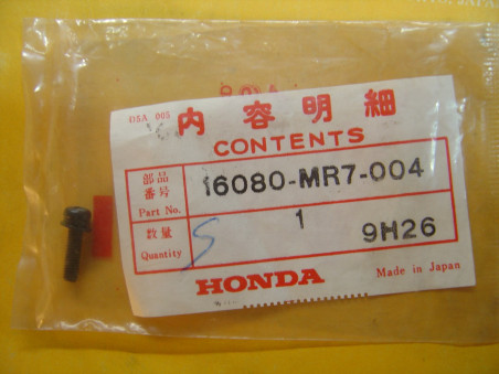 Vis Chapeau Boisseau Dépression Honda VFR750R RC30 | 16080MR7004