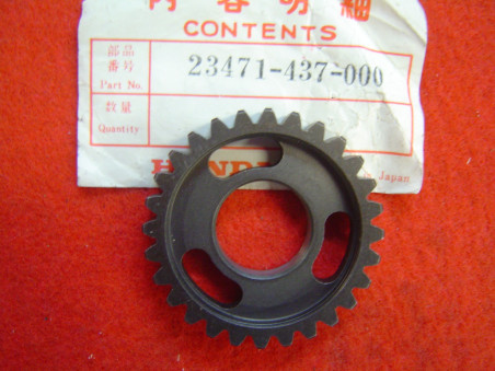Pignon 3ème 28 dts arbre secondaire Honda XL125S 23471437000