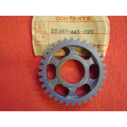 Pignon 4e vitesse 32 dts Honda CB250 CB400 - Réf. 23481443020