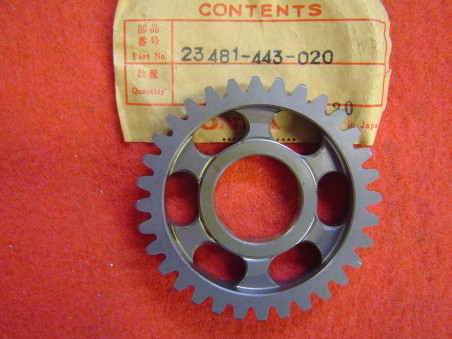 Pignon 4e vitesse 32 dts Honda CB250 CB400 - Réf. 23481443020