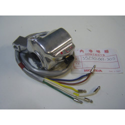 Commodo droit Honda SS50Z K1 – Réf. 35250-061-305