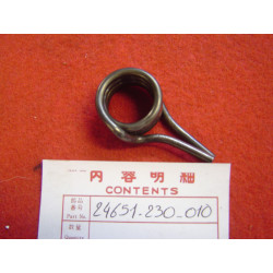 Ressort rappel axe sélection Honda CB/CD125 - Réf. 24651230010