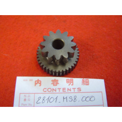 Pignon Réduction Démarreur Honda 38-12 dents | 28101MS8000