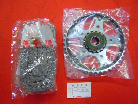 Kit Chaîne Honda CBR600 87-90 15x43 110 maillons