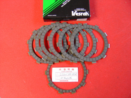 Jeu disques embrayage Honda VESRAH VC140 - Réf 22201377000K