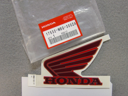 Autocollant réservoir gauche Honda VFR800 Fi 98/99 - Réf. 17532MBG300ZA