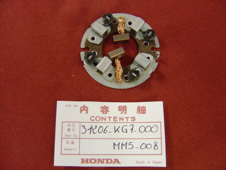 Plateau charbons démarreur Honda 31206-KG7-000