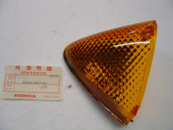 Cabochon de clignotant AV gauche de CX500T 82 plus livrable Honda idem 33452M