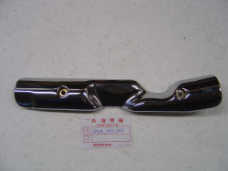 Protection chromée sur echappement gauche de CX500C