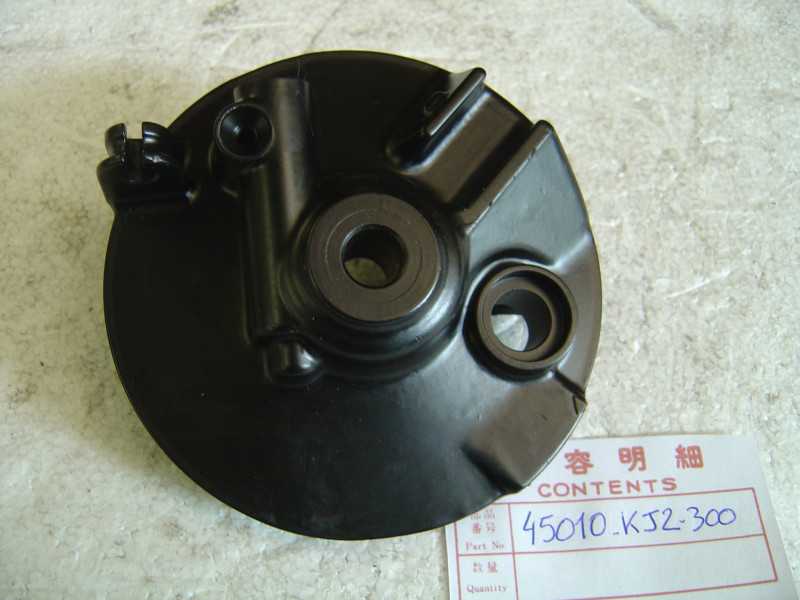Flasque frein avant Honda TL125D 83 - Réf 45010KJ2300