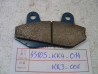 Plaquette frein avant Honda MBX50F MBX125F réf 45105KK4014