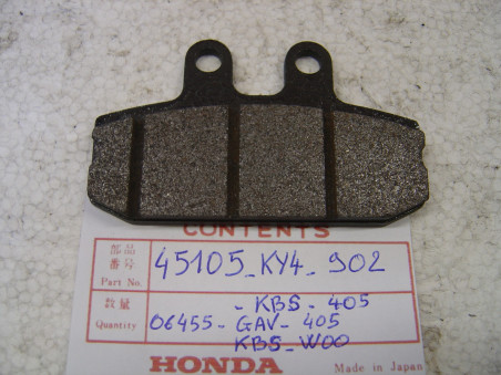 Plaquette de frein avant Honda 45105KY4902