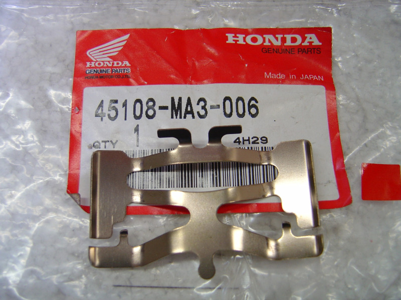 Ressort Plaquettes Frein Honda CB900 VFR750 CBR600 | Réf. 45108-MA3-006