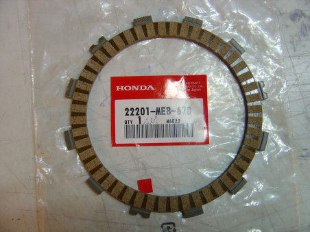 Disque garni embrayage Honda CRF450 TRX450 - Réf. 22201MEB670