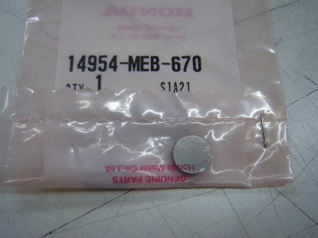 Pastille réglage soupape 2,525mm Honda - Réf. 14954MEB670