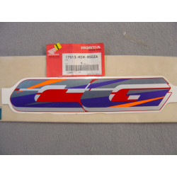 Autocollant réservoir Honda CG125T 1997 R206 - 17513KCH850ZA