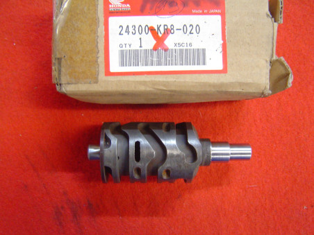 Barillet de sélection Honda MTX200 sans roulement 24300KR8020